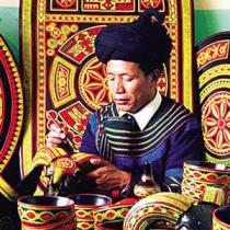 寻找西昌的彝族文化元素彝·族漆器